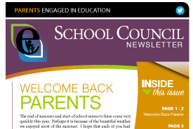 Parents Engaged in Education | September 2018 Newsletter