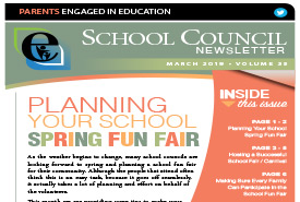 Parents Engaged in Education | March 2019 Newsletter