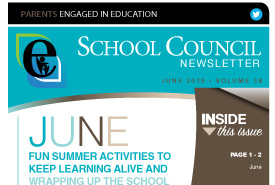 Parents Engaged in Education | June 2019 Newsletter