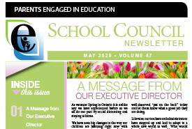 Parents Engaged in Education | May 2020 Newsletter