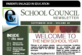 Parents Engaged in Education | September 2020 Newsletter