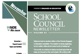 Parents Engaged in Education | November 2021 Newsletter